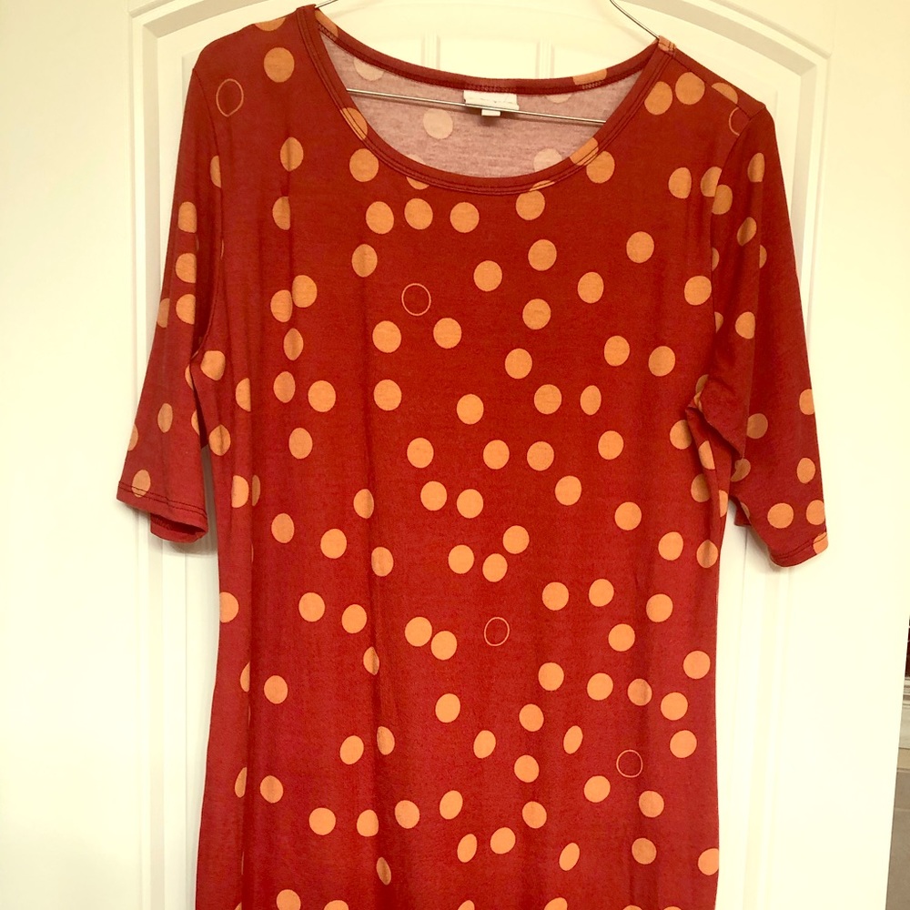 LulaRoe Julia style dress L